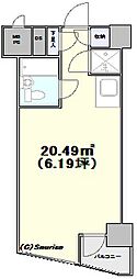御苑ハイムの間取図画像