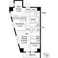 343レジデンス目黒12階23.8万円