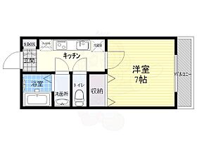 プルメリア 102 ｜ 東京都杉並区宮前３丁目（賃貸アパート1K・1階・23.44㎡） その2