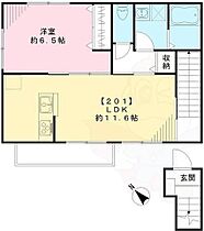 M’s FICASA 201 ｜ 東京都杉並区宮前２丁目3番30号（賃貸アパート1LDK・2階・47.02㎡） その2