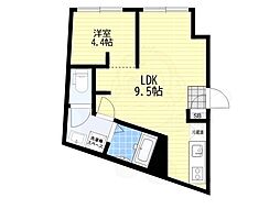 GRAN THEATER駒込 1LDKの間取図画像
