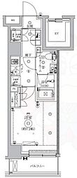 セジョリ武蔵関 1Kの間取図画像