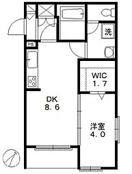 ＡＦ　クレール中町[ヘーベルメゾン・Wi-Fi付] 2階