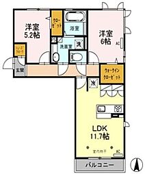 ロイジェントパークスレイクタウンIII　Ｋ棟 201