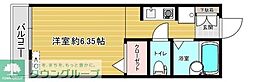 リファレンス胡録台 ワンルームの間取図画像