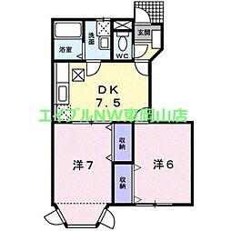 クレスト−ル福田 1階