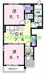 ベルコリーヌ 1階/-