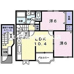 クレストピア21　Ａ棟 2階