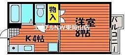 パールハイツB 1階/-