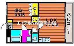 サングローリーガルデン 1LDKの間取図画像