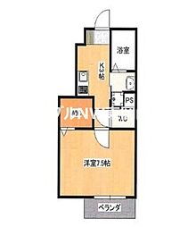 MORZRO 1Kの間取図画像