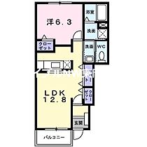 メゾンフォレスタＢ棟  ｜ 岡山県備前市香登西（賃貸アパート1LDK・1階・46.49㎡） その2