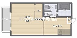西川原駅 4.5万円