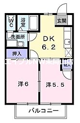 🉐敷金礼金0円！🉐サンシティ臼井Ａ