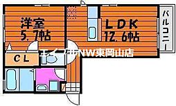 ラ・パルテール関 参番館 2階