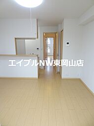 メール・ペイII 2階1LDKのリビング/ダイニング