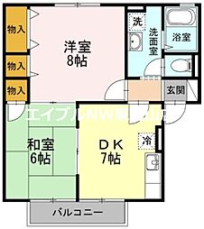 ピローサイド四御神 A棟 2階