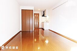 アルコバレーノI 204 2階ワンルームのリビング/ダイニング