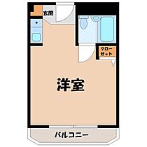 栃木県宇都宮市西大寛2丁目（賃貸マンション1R・2階・26.43㎡） その2