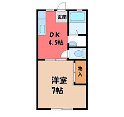 間取図画像 1DK