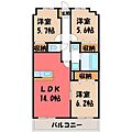 ヴィラージュエクセラン4階9.0万円