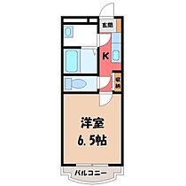 栃木県小山市大字羽川（賃貸マンション1K・2階・23.98㎡） その2