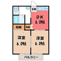 🉐敷金礼金0円！🉐東北新幹線 宇都宮駅 バス41分 亀山小入口下...