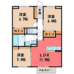 東北本線 小山駅 徒歩20分