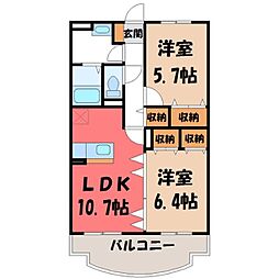 東北本線 宝積寺駅 徒歩8分