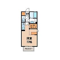 栃木県小山市大字雨ケ谷新田（賃貸アパート1R・2階・30.27㎡） その2