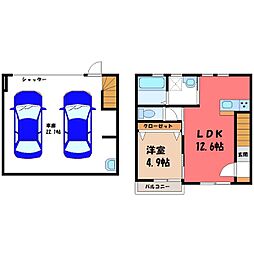 鹿沼駅 9.5万円