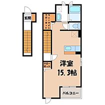 栃木県栃木市日ノ出町（賃貸アパート1R・2階・40.80㎡） その2