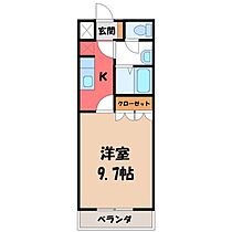 栃木県鹿沼市貝島町（賃貸アパート1K・1階・29.75㎡） その2