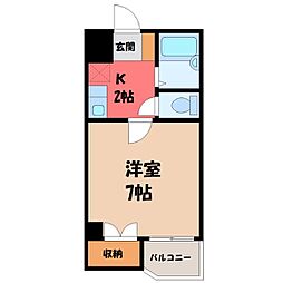 🉐敷金礼金0円！🉐東武宇都宮線 東武宇都宮駅 バス15分 若草4...