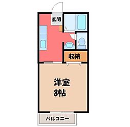 間取図画像 1DK