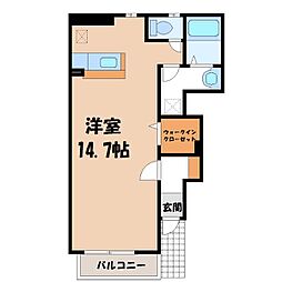 間取図画像 ワンルーム