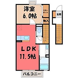 グレイスコート清原台 B 2階/-
