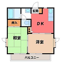 メゾン・ド・ルポ II 2階/-