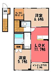 仮)宇都宮市下栗新築アパート 2階