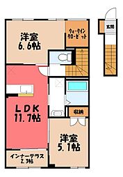 仮）宇都宮市下栗新築アパート 2階