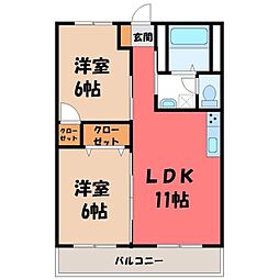 レジデンス東宝木 2階/-