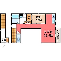 Sakura Riant(サクラ リア) 2階/-