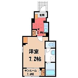 ロイヤル鈴 J 1階/-