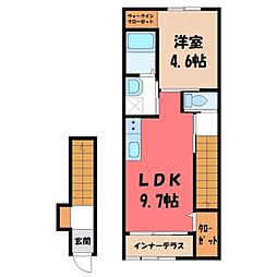ソラーレ 1LDKの間取図画像