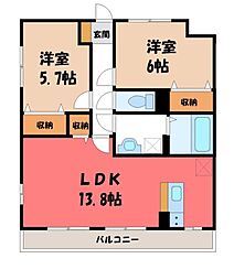 エフ プラッツ 2階/-