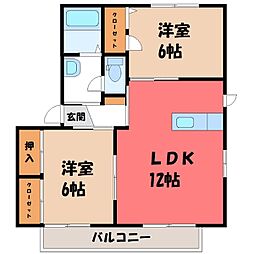 サンハイム C 2階/-