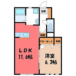シャルム・コート 1階/-
