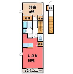 プロムナードII A 2階/-