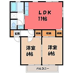 コートビレッジ下川俣 B 2階