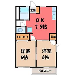 メゾンフローラル 2階/-